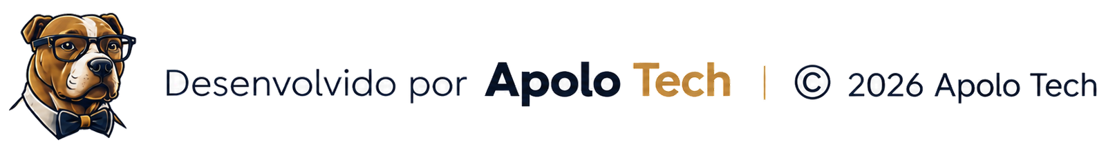 Desenvolvido por Apolo Tech